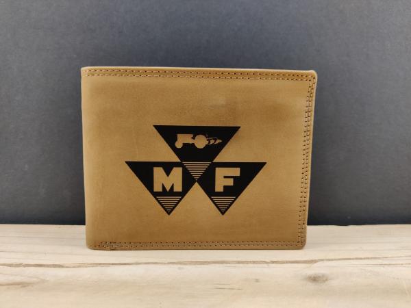 MF Massey Ferguson Oldtimer Echt Leder Geldbörse